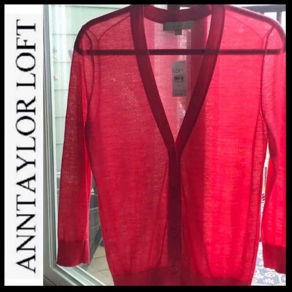 LOFT Sweaters - NWT Ann Taylor LOFT Signature Cardigan